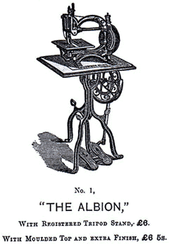 Albion treadle
