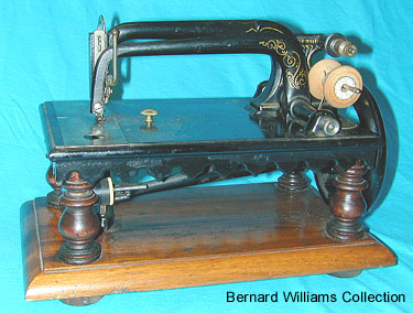 antique sewing machine - Grover & Baker.
