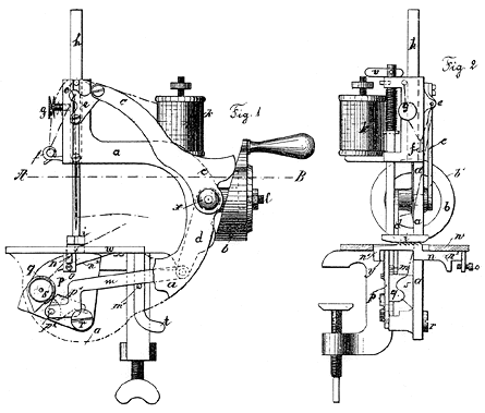 Max Sandt's 1888 patent.